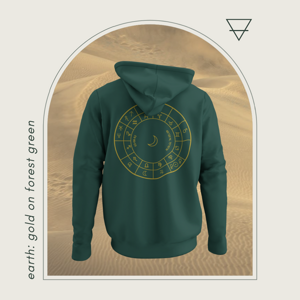 mostly stardust natal chart sweaters - adult hoodies