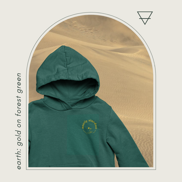 mostly stardust natal chart sweaters - youth hoodies & crewnecks