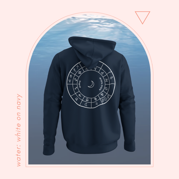 mostly stardust natal chart sweaters - adult hoodies